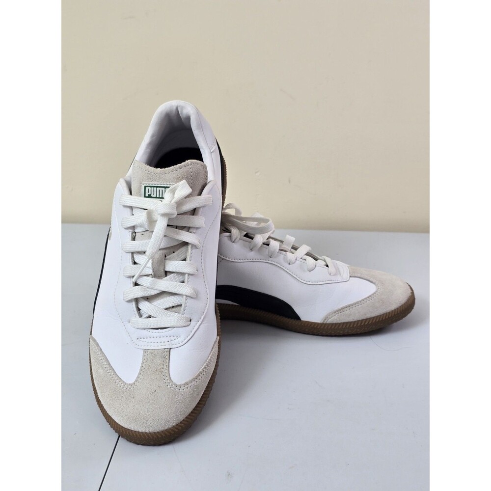 Puma Super Og Retro Men’s Off White Sz 10 Sneakers 356999-12-New
